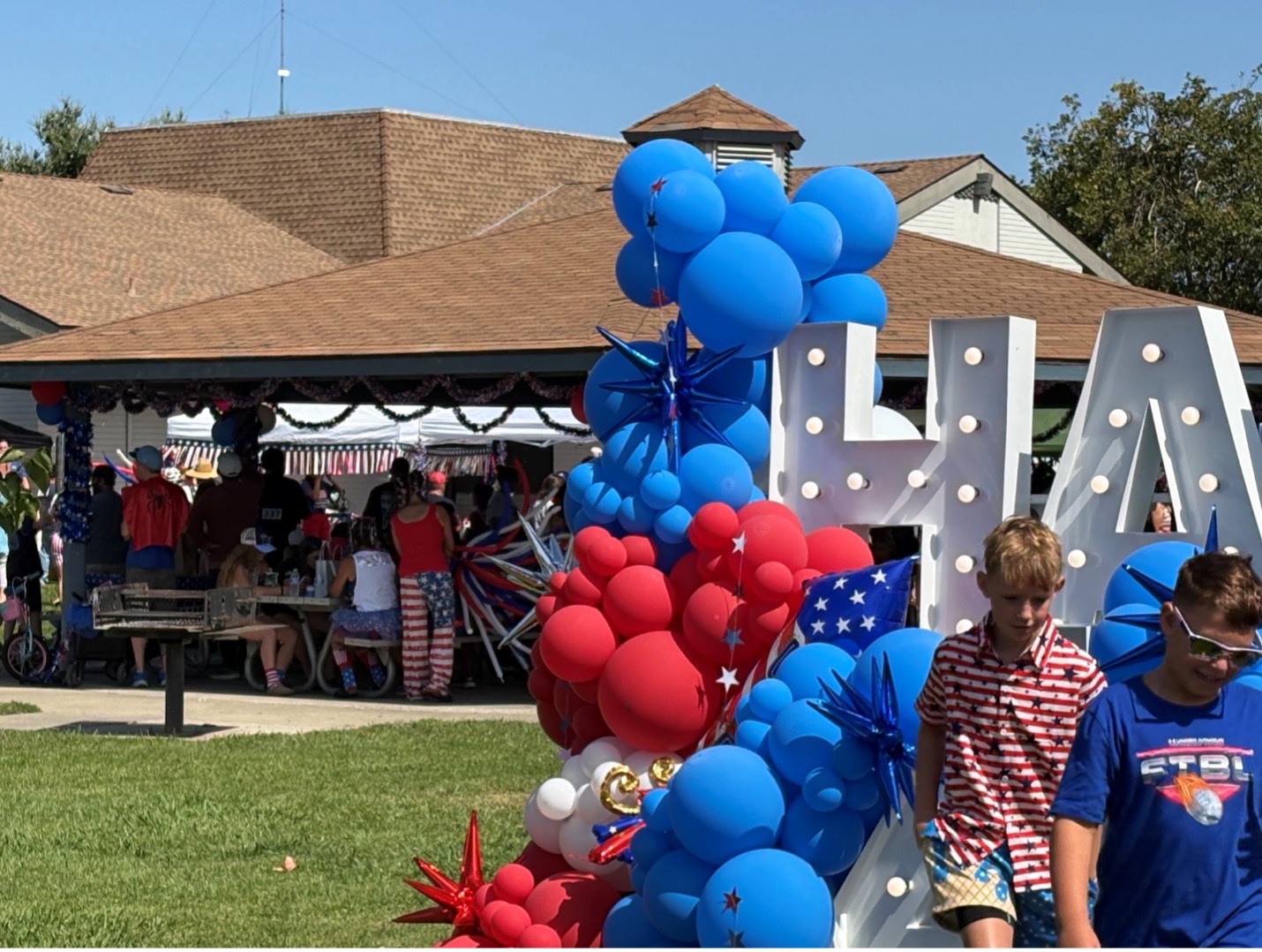 Fourth of July community celebration in Riverbank